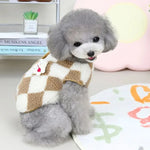 Soft Fleece Dog Jumpsuit for Small Pets