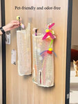 Wall-Mounted Pet Toy Storage Bag – Space-Saving Mesh Organizer for Cat & Puppy Toys