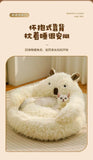 Alpaca Plush Pet Bed