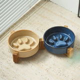 Cute Japanese Style Pet Ceramic Bowl Anti Rollover