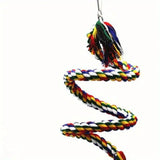 Parrot Hanging Rope Toy – Bird Cage Accessory
