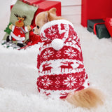 Warm Fleece Christmas Dog Pajamas