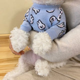 Winter Knitted Dog Sweater – Soft, Warm & Fashionable Pet Pullover for Small Dogs and Cats