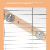 Natural Wooden Bird Perch Ladder Steps for Grinding Claws