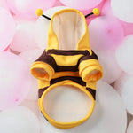 Dog Hoodie Bee Costume for Small Pets