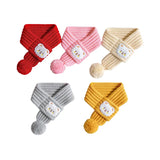 Winter Knitted Pet Scarf for Cats & Dogs