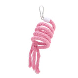 1PC Bird Toy Spiral Cotton Rope Chewing Bar Parrot for climbing and swinging