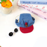 Pet Sun Hat & Sunglasses Set – Dog Cap & Cat Headwear