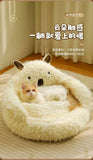 Alpaca Plush Pet Bed