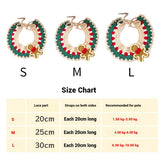 Hand Woven Cat Christmas Bib