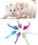 100PCS Cat Spring Toy Balls – Colorful EVA Chew and Scratch Set