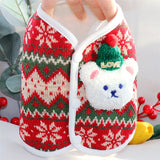 Winter Dog Cardigan – Warm Pet Coat for Small Dogs & Cats