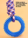 Spiked Ring Dog Toy – Interactive Training and Teeth Cleaning