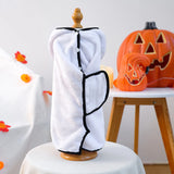 White Ghost Pet Bath Towel – Thick Quick-Dry Soft Absorbent Towel for Cats & Dogs