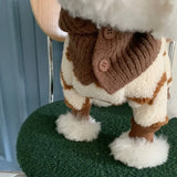 Warm Knitted Head Cover for Small Pets