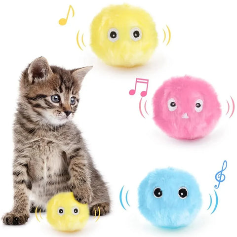Automatic Interactive Cat Toy Ball – Boredom Relief