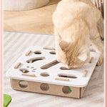 Sisal Cat Scratching Post – Indoor Cat Furniture & Kitten Play Toy | Interactive Scratcher for Exercise & Entertainment