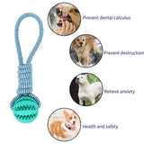 Dog Chew Toy – Rubber Treat Dispensing Training Ball