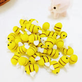 Yellow Bee Cat Toy – 5/10pcs Soft Interactive Kitten Play Set
