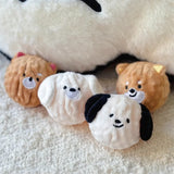 Squeaky Spiked Puppy Ball – Interactive Chew Toy for Small Dogs & Cats