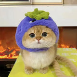 blueberry/apple Hat for small Pets
