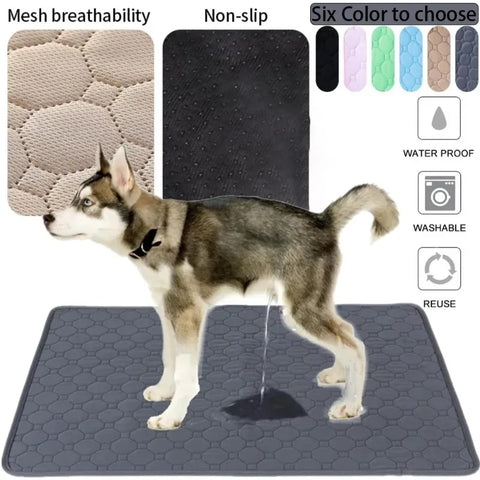 Reusable Washable Dog Pee Pad Training Mat