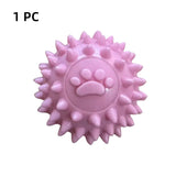 Interactive Rubber Dog Ball – Teeth Cleaning Toy