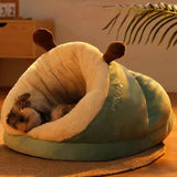 Slipper-Shaped Warm Dog Bed