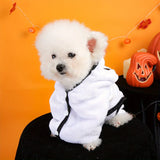 White Ghost Pet Bath Towel – Thick Quick-Dry Soft Absorbent Towel for Cats & Dogs