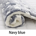 Flannel Pet Sleeping Mat – Dog Cat Bed