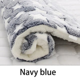 Flannel Pet Sleeping Mat – Dog Cat Bed