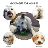 Interactive Chew & Treat Ball – Rubber & Silicone Pet Toy