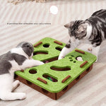 Sisal Cat Scratching Post – Indoor Cat Furniture & Kitten Play Toy | Interactive Scratcher for Exercise & Entertainment