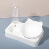 Tilted Pet Bowl – Protects Dog Cat Neck