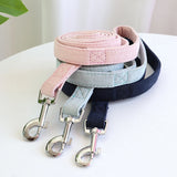 Winter Padded Dog Harness & Leash – Adjustable Vest for Dogs & Cats