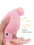 Squid Plush Rope Toy – Bite-Resistant Interactive Dog Toy