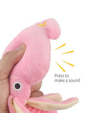 Squid Plush Rope Toy – Bite-Resistant Interactive Dog Toy