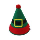 Christmas Plush Ball Pet Collar – Festive Elastic Headpiece for Cats & Dogs