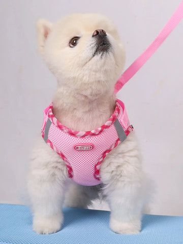 Adjustable No-Pull Dog Harness for Small Dogs
