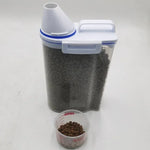 Pet Food Storage Container with Measuring Cup