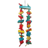 Parrot Chew Toy Set – Wood and Paper