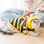 Dog Hoodie Bee Costume for Small Pets