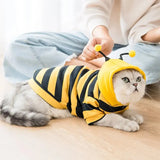 Dog Hoodie Bee Costume for Small Pets
