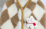 Soft Fleece Dog Jumpsuit for Small Pets
