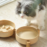 Cute Japanese Style Pet Ceramic Bowl Anti Rollover