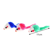 100PCS Cat Spring Toy Balls – Colorful EVA Chew and Scratch Set