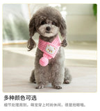 Winter Knitted Pet Scarf for Cats & Dogs