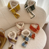 Fancy Winter Pet Dog Scarf with Lattice