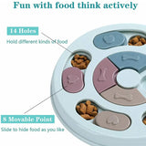 Dog Slow Feeder Bowl – Interactive Educational Food Toy