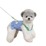 Fashionable Breathable Striped Pet Chest Vest